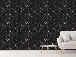 patterned-wallpaper-balancing-act-of-geometry