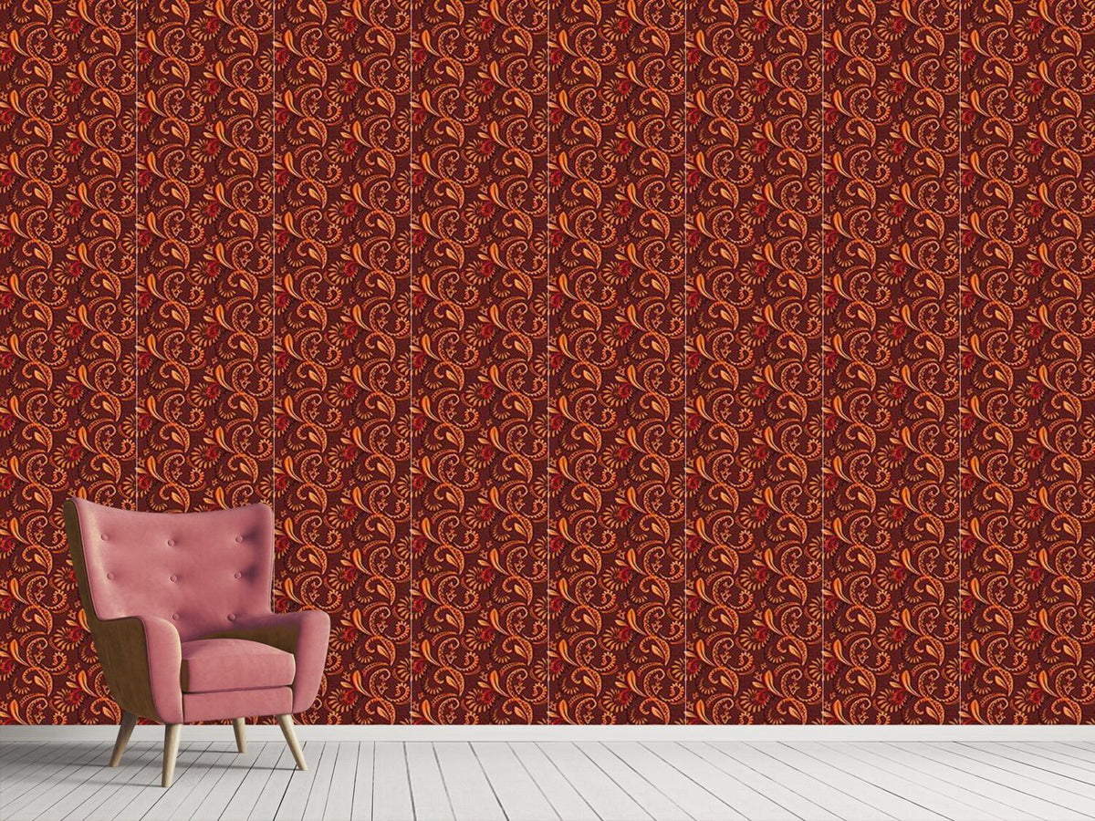 patterned-wallpaper-spice-plants