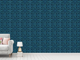 patterned-wallpaper-blue-bloom