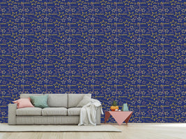 patterned-wallpaper-merry-christmas-blue