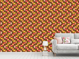 patterned-wallpaper-orange-arrows