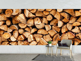 photo-wallpaper-stacked-wood-panorama