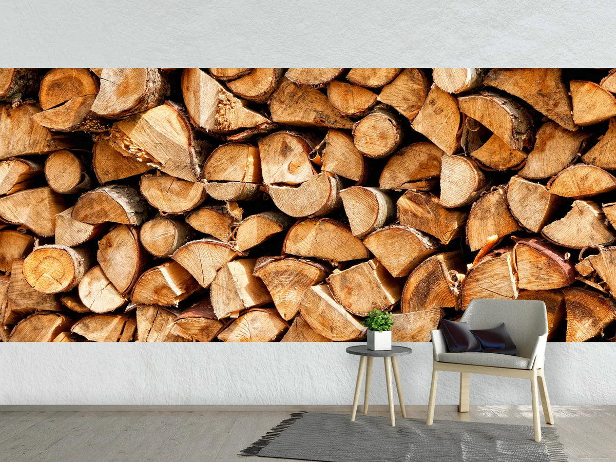 photo-wallpaper-stacked-wood-panorama