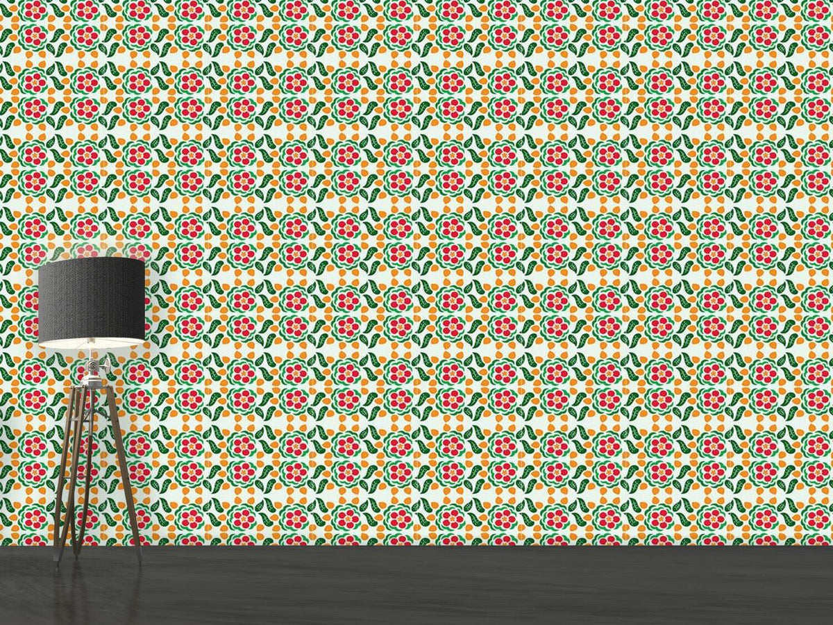 patterned-wallpaper-polka-floral