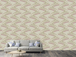 patterned-wallpaper-heart-shaped-beige