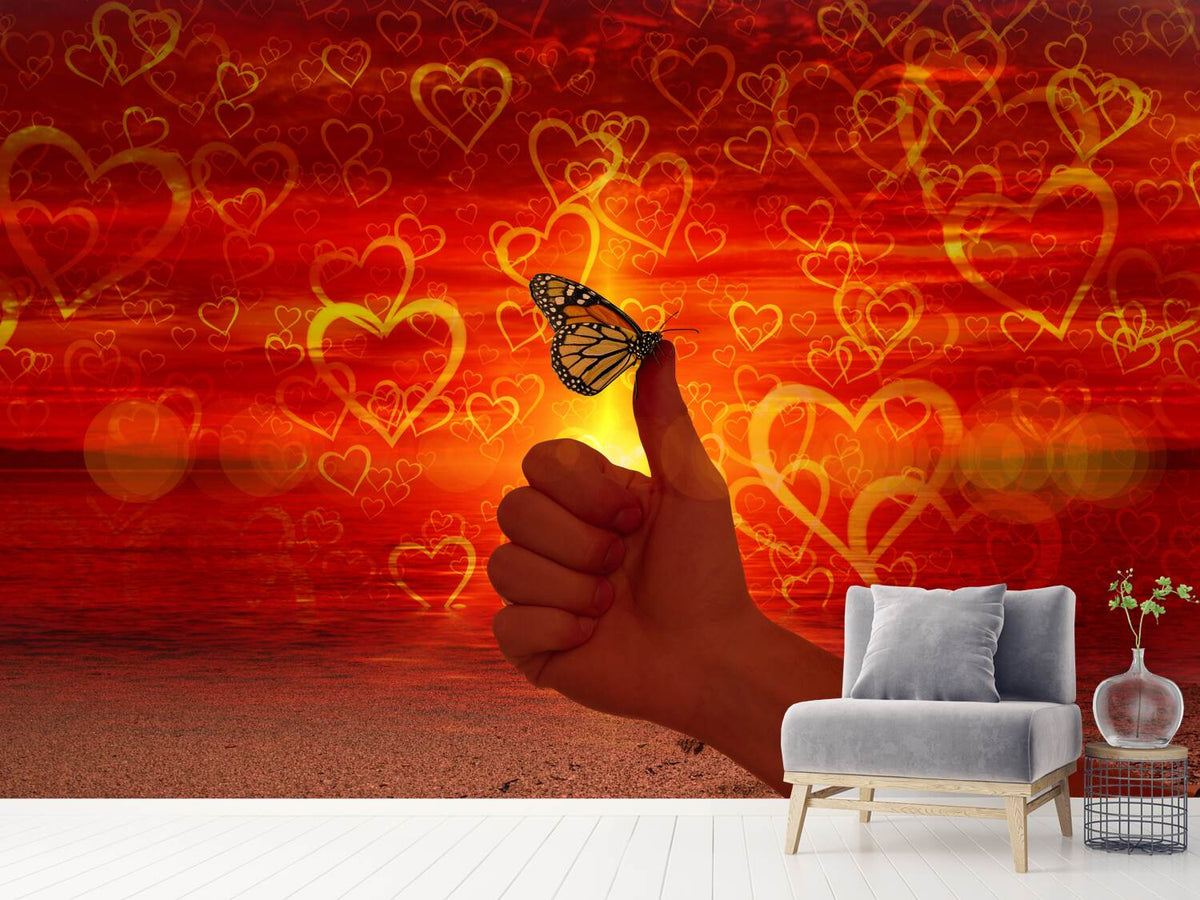 photo-wallpaper-the-butterfly-and-the-love