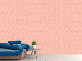 patterned-wallpaper-terracotta-rosettes