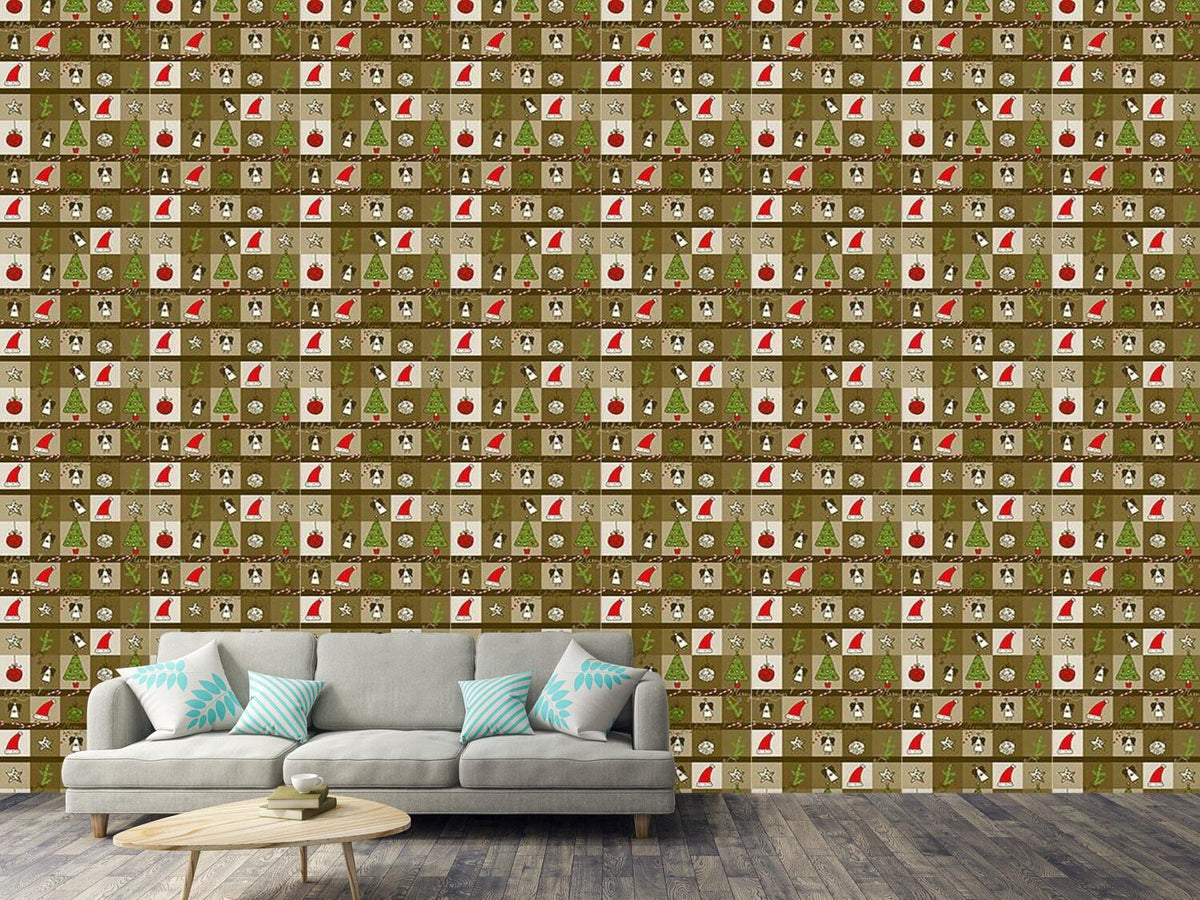 patterned-wallpaper-christmas-in-a-wooden-box