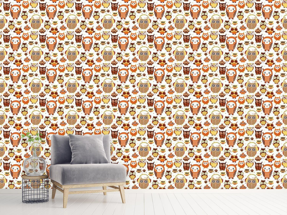 patterned-wallpaper-autumn-owls