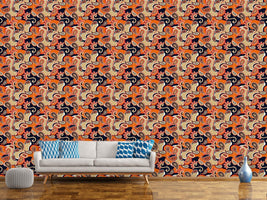 patterned-wallpaper-rock-orange