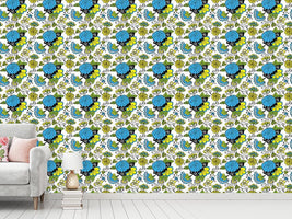 patterned-wallpaper-flower-doodle