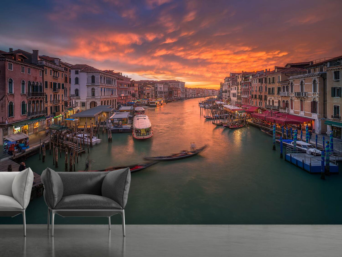 photo-wallpaper-sunset-over-venice