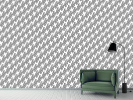 patterned-wallpaper-chocolate-icing-in-diagonal-waves