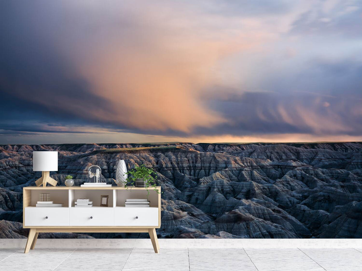 photo-wallpaper-twilight-over-badlands-x