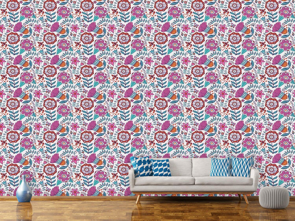 patterned-wallpaper-flower-and-butterfly-greetings