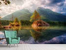 photo-wallpaper-the-clear-mountain-lake